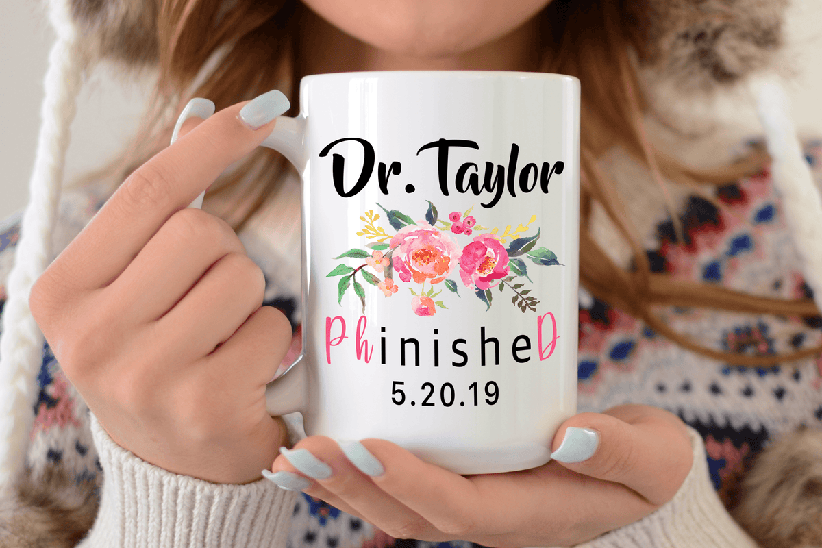 Birsppy Personalized Doctor Gifts PHD Graduation Gifts Phd Mug Doctor Gifts  For Her PHD Graduation Medical School Graduate New Doctor Gifts Doctorate  Mug in 2023