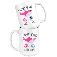 Load image into Gallery viewer, Personalized Mommy Shark Do Do Do Mug