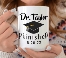 Load image into Gallery viewer, Personalized Name And Date PHD Gift