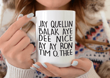 Load image into Gallery viewer, Key And Peele Substitute Teacher, Jay Quellin, Ay Ay Ron, Mispronounced Names