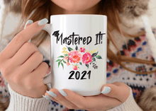 Load image into Gallery viewer, 15oz masters degree grad mug
