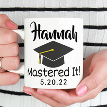 Load image into Gallery viewer, Custom Masters Degree Mug