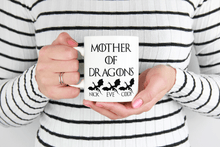 Load image into Gallery viewer, Personalized mother of dragons mug