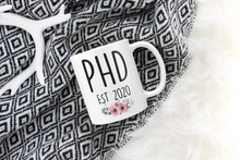 Load image into Gallery viewer, PHD EST 2020 Mug With Flowers