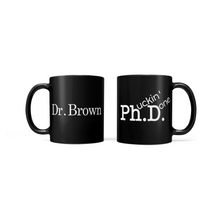 Load image into Gallery viewer, Black PHD Graduation Mug - Phucking Done
