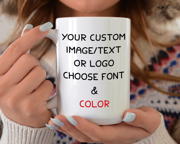 Custom mug build your own personalized mug