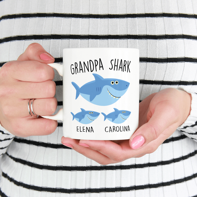 Grandpa Shark Mug