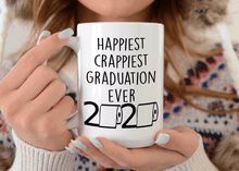 Load image into Gallery viewer, 15oz happiest crappiest graduation ever! mug 
