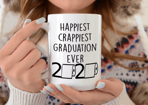 15oz happiest crappiest graduation ever! mug 