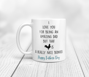 I love you for being an amazing dad but that cock is a really nice bonus fathers day gift