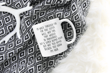Load image into Gallery viewer, I&#39;d Walk Through Fire For You - Funny Sister Mug
