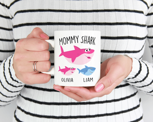 Mommy shark do do mug