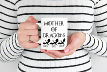 Load image into Gallery viewer, Personalized mother of dragons mug
