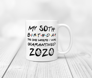 11oz 50th birthday mug