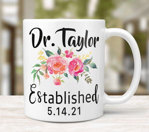 personalized doctor gift mug