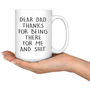 15oz father's day mug