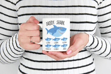 Load image into Gallery viewer, personalized daddy shark mug
