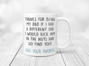 Father's day gift mug