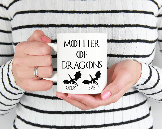 Mother of dragons custom mug